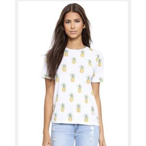 Tory Burch Pineapple Print Tshirt
